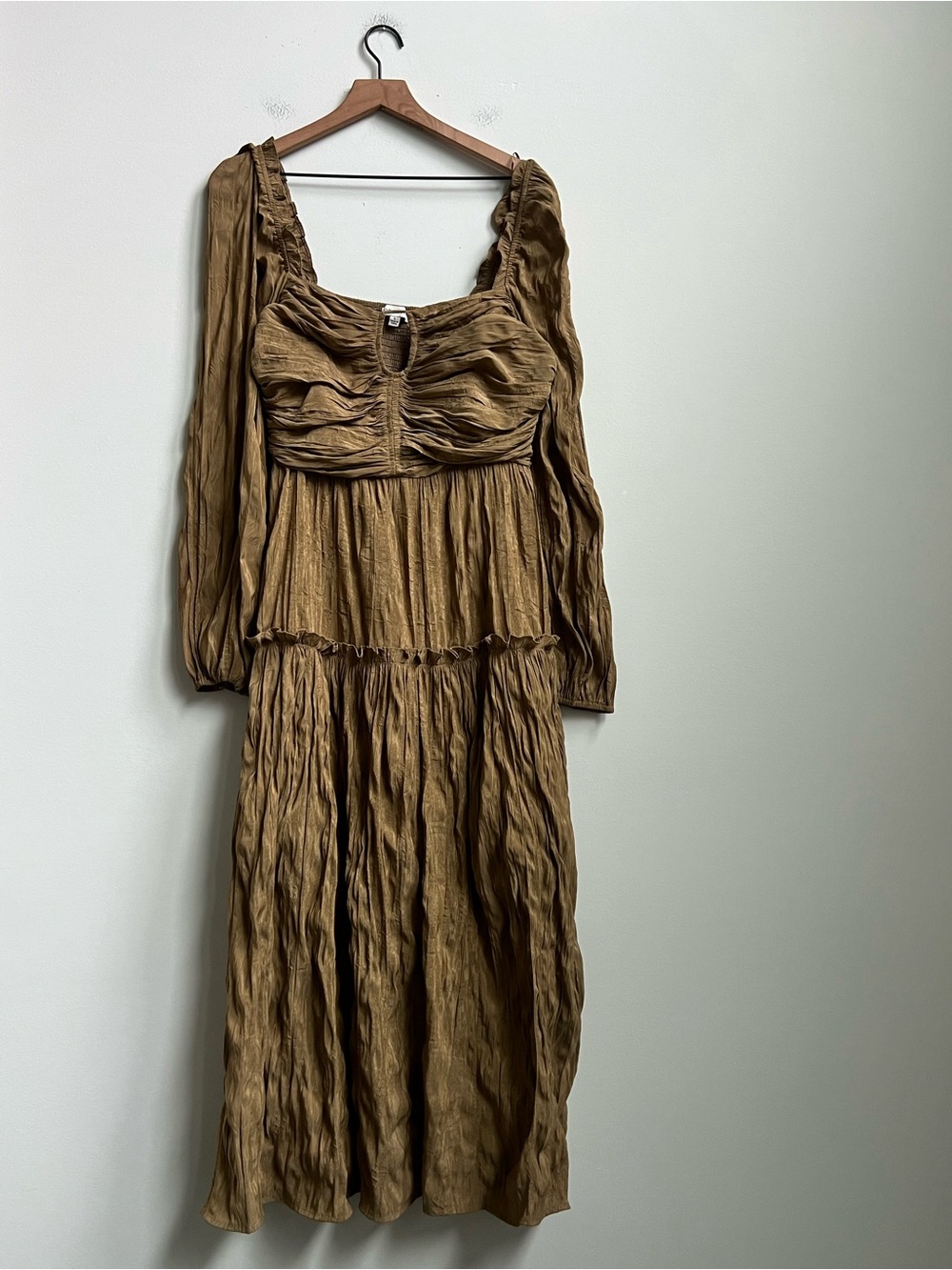 Moon River Goblincore Fairy Grunge Midi Dress Large Whimsigoth Forrest Cottage - Picture 2 of 13